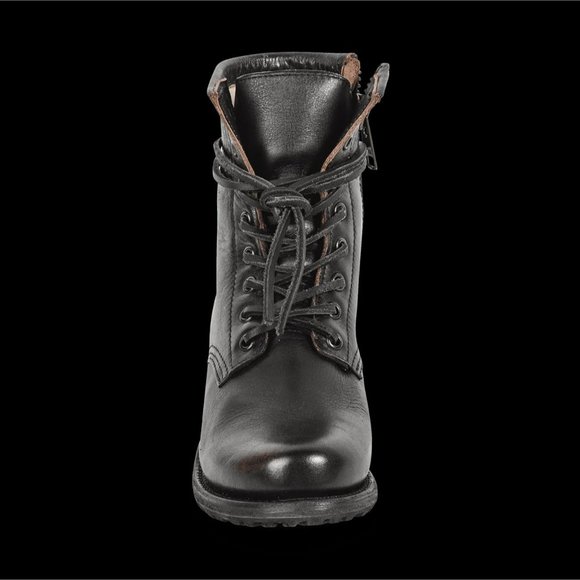 Like new! Freebird by Steven Manchester Combat Boots Black Size 6 Booties - Picture 2 of 16